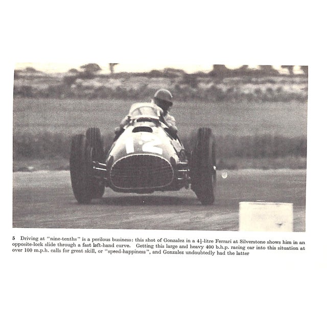 White "The Racing Driver: The Theory and Practice of Fast Driving" 1964 Jenkinson, Denis For Sale - Image 8 of 9