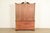 Thomasville Georgian Carved Mahogany Lighted Breakfront Bookcase or Dining Cabinet For Sale - Image 14 of 16