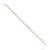 Natural Uncut Diamond Bezel Set Station Bracelet, 1.68 Carat in 18k Gold For Sale - Image 4 of 17