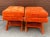 1970s 1970s Pair of Billy Baldwin Style X Bench Ottomans For Sale - Image 5 of 12