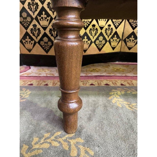 Louis Philippe Napoleon III Entrance Bench For Sale - Image 10 of 13