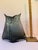 Glass Vintage Hand Blown Glass Large Owl Vase For Sale - Image 7 of 9