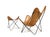 1980s 1980s After Jorge Ferrari-Hardoy, Butterfly Chair and Ottoman For Sale - Image 5 of 6