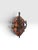 A wonderfully unusual vintage mechanical eight-bell door bell featuring a hand-worked wrought iron frame mounted to a...