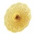 Glass Art Deco Amber Cake Stand in Depression Glass For Sale - Image 7 of 16