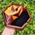 Wood Vintage MCM Japanese Muku Yosegi Wood Parquetry Hexagonal Jewelry Box – Gullwing Lid ​- Mid Century Modern Decor For Sale - Image 7 of 10