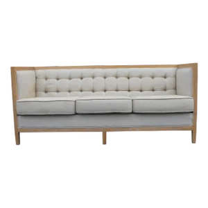 1980s "Manhatten" Tufted/ Elegant Standard Sofa