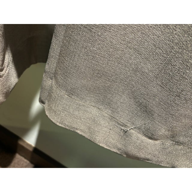 Osborne & Little Neutral Blackout Drapes in Osborne & Little Fabric For Sale - Image 4 of 6