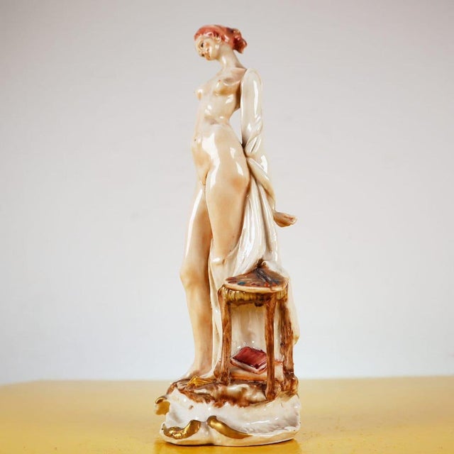 Porcelain Figurine by Piergianni Cedraschi for Capodimonte For Sale - Image 4 of 12