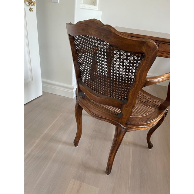 1990s Domain Home Walnut Desk For Sale - Image 10 of 12