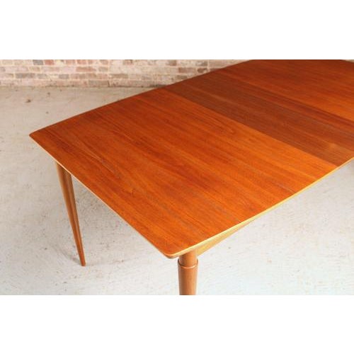 Mid-Century Modern Extendable Walnut Dining Table, 1960s For Sale - Image 9 of 13