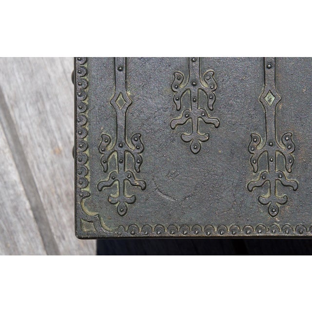 Antique Danish Bronze Lidded Box-Battle of Lyndanisse For Sale In Atlanta - Image 6 of 11