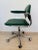 Vintage Dark Green Office Chair by Kovona, Czechoslovakia, 1970s For Sale - Image 4 of 10