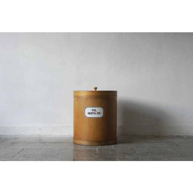 Antique Wooden Apothecary Pharmacy Storage For Sale - Image 5 of 5