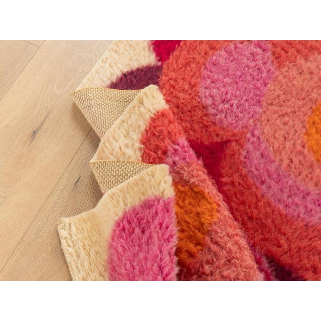 Vintage Menuette Rug by Verner Panton, 1970s For Sale - Image 3 of 6