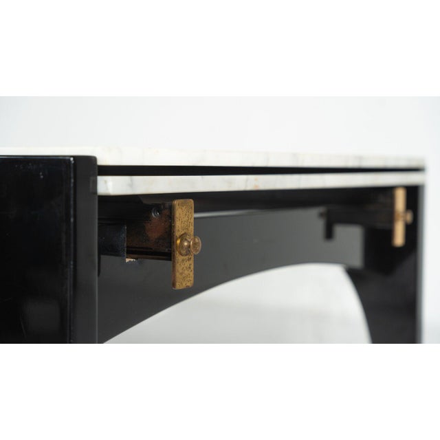 Mid-Century Modern Extendable Dining Table by Ignazio Gardella for Misuraemme, 1980 For Sale - Image 3 of 13