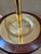 Late 20th Century Vintage Faux Bamboo Brass Tray Side Table Floor Lamp For Sale - Image 5 of 14