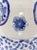 Chinoiserie Ceramic Asian Garden Seat in Blue and White Floral Motifs For Sale - Image 3 of 12