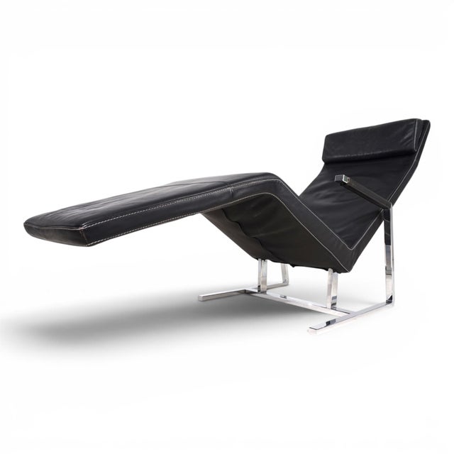 Postmodern MaRe Leather Lounge Chair by Christophe Marchand for Team by Wellis, 2002 For Sale - Image 3 of 18