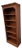 Ethan Allen Country Craftsman Bookshelf Cabinet Shelf Display Knotty Pine Hutch For Sale