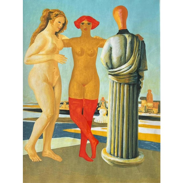 Salvatore FIUME The Three Graces hand signed screen printing numbered limited edition 140 x 100 cm This piece is...