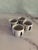 Mid-Century Modern Vintage Mid Century Blue and White Ceramic Sake Set, 5 Pieces For Sale - Image 3 of 4