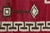 Textile Modern Navajo Style Wool Area Rug – Red, Cream, and Espresso Geometric For Sale - Image 7 of 9