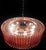 Large Triedri Murano Glass Chandelier with 391 Pink Prims Triedri, 1990s For Sale - Image 3 of 18