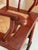Chair in Ming Chinese style with High Backrest and Red Lacquer For Sale - Image 10 of 18