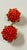 Art Deco Vintage Nettie Rosenstein Woven Coral Bead Earrings, A Pair For Sale - Image 3 of 7