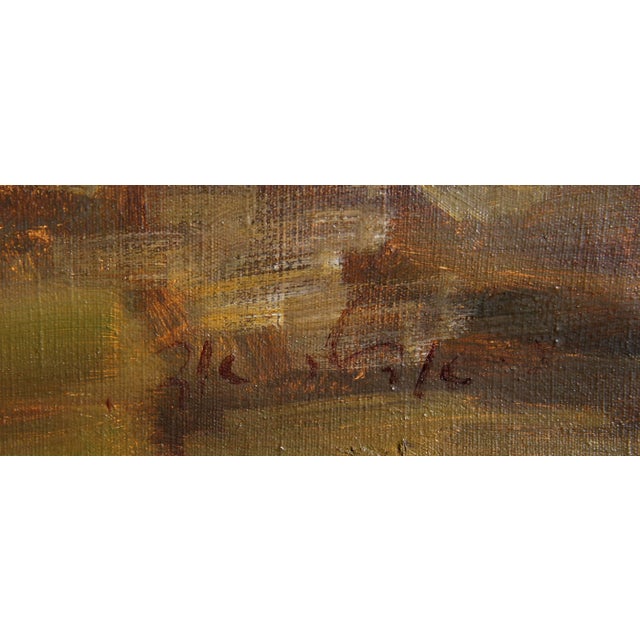 Artist: Adolf Adler, Romanian (1917 - 1996) Title: Parading the Torah Year: circa 1965 Medium: Oil on Canvas, signed l.r....