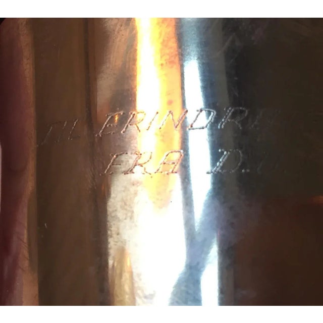 Gold Danish Art Deco Bronze Lidded Jar by Nordisk Malm, 1940s For Sale - Image 8 of 9