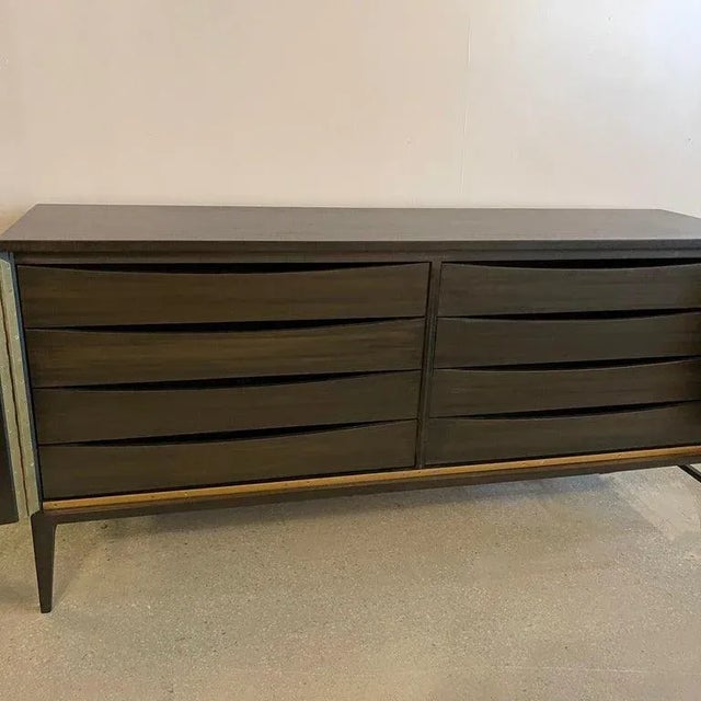 1950s Ebonized Mahogany Concealed Dresser by Paul McCobb, Irwin Collection, Calvin For Sale - Image 10 of 12