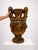 Mid 20th Century Large Neoclassical Swan-Handled Grape Urn / Pedestal Floor Vase, 28” For Sale In Portland, ME - Image 6 of 8