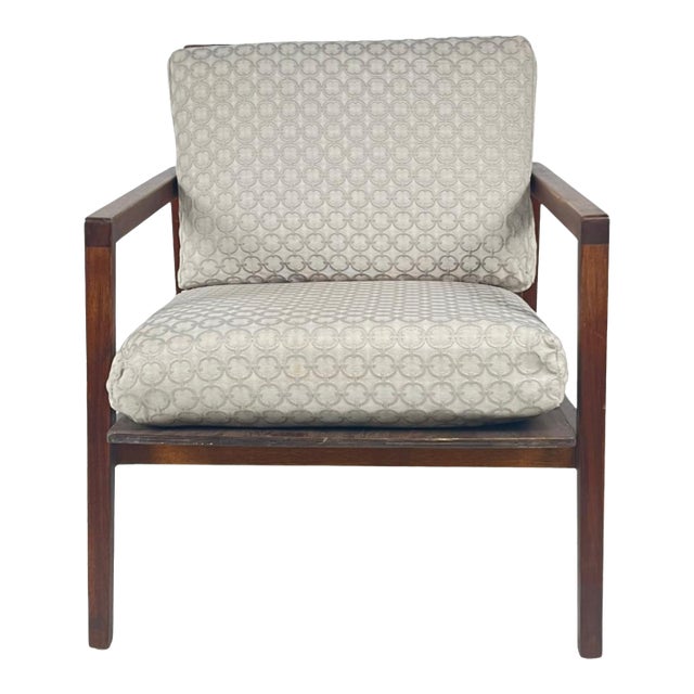 Mid Century Modern Armchair After Lewis Butler for Knoll For Sale