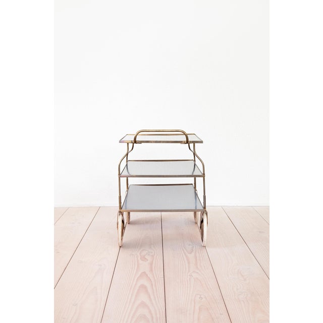 Serving Trolley Model B 889 by Josef Frank for Svenskt Tenn, Sweden, 1930s For Sale - Image 3 of 18