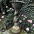 Unique set of monumental griffin garden statues / bird baths Beautiful and rare set of two large garden statues in the...