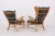 Set of Danish Oak Chairs, 1960s For Sale - Image 3 of 11