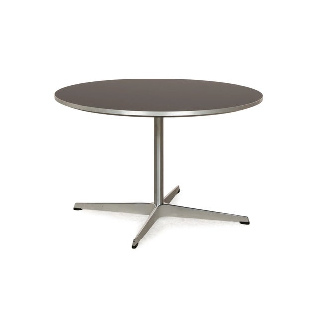 Wood AJ Wooden Coffee Table in Black from Fritz Hansen For Sale - Image 7 of 7