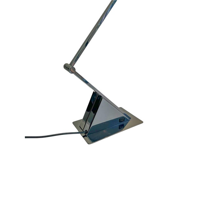 Art Deco Style Architectural Geometric Desk Lamp from Hillebrand Leuchten, 1980s For Sale - Image 11 of 18