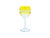 Italian Colored Cut Crystal Liqueur Glasses from Artigianato Italiano, 1980s, Set of 6 For Sale - Image 6 of 12