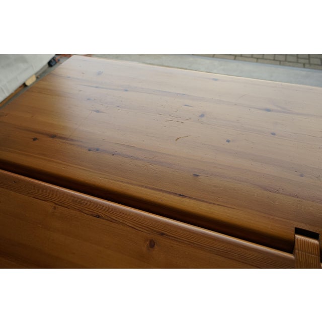 Pine Dining Set by Edwin Helseth for Stange Bruk, 1960s, Set of 5 For Sale - Image 18 of 18