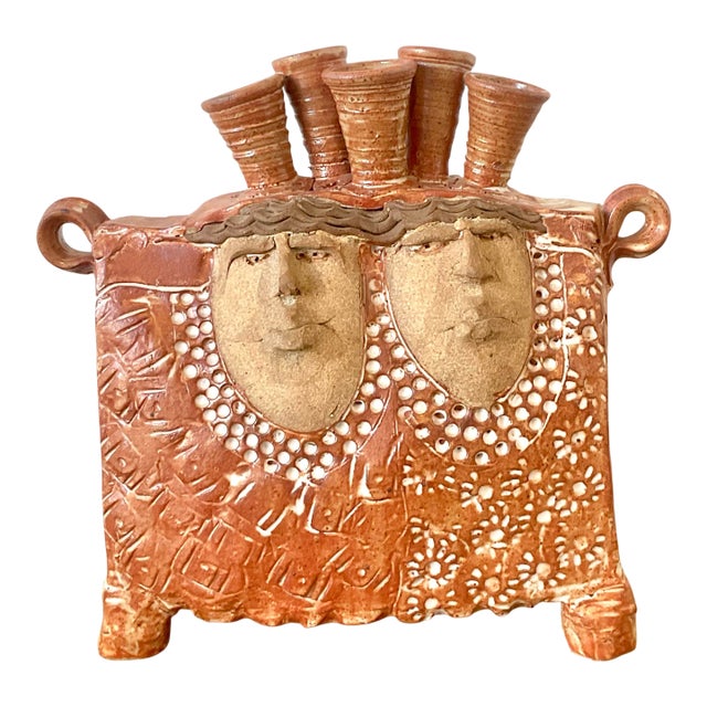 Vintage Original Studio Potter Vase For Sale