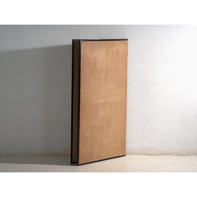 Antique Japanese Two-Panel Screen with Mounted Paintings, Japan, 1900 For Sale - Image 9 of 10