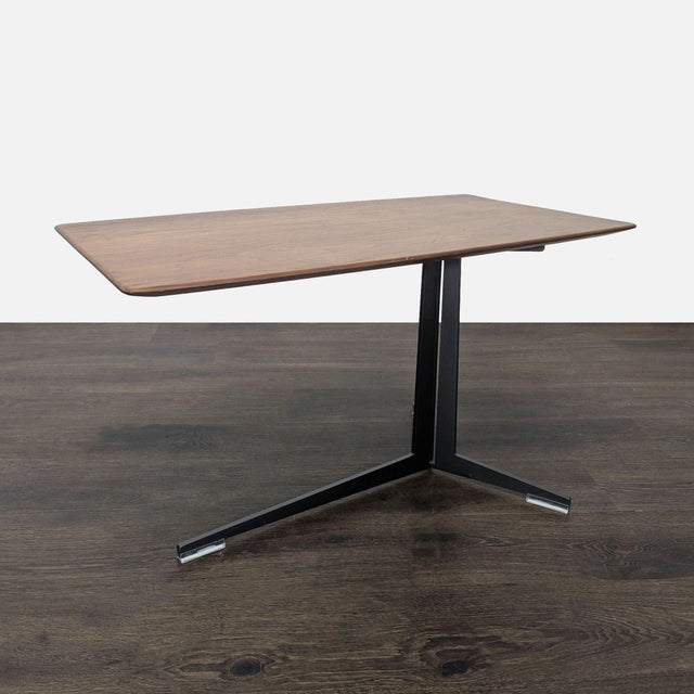 This is a Fly rectangular side table, designed by Antonio Citterio for Flexform. This table was produced in Italy. It is...