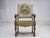 Vintage Danish Highback Armchair in Hand Woven Wool, 1950s For Sale - Image 13 of 18