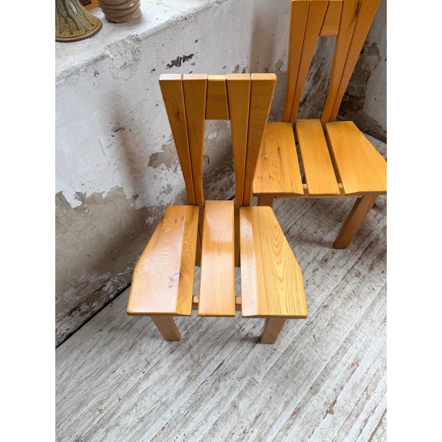 Elm Chairs from Seiltz, 1980s, Set of 6 For Sale - Image 9 of 18