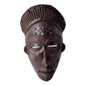 Early 20th Century Chokwe Mask Wood