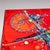 1960s Coffee Table with red tiles, signed Elli Bianchetti, Italy Mid-20th century For Sale - Image 5 of 9
