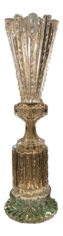 Russian Imperial Cut-Crystal Vase